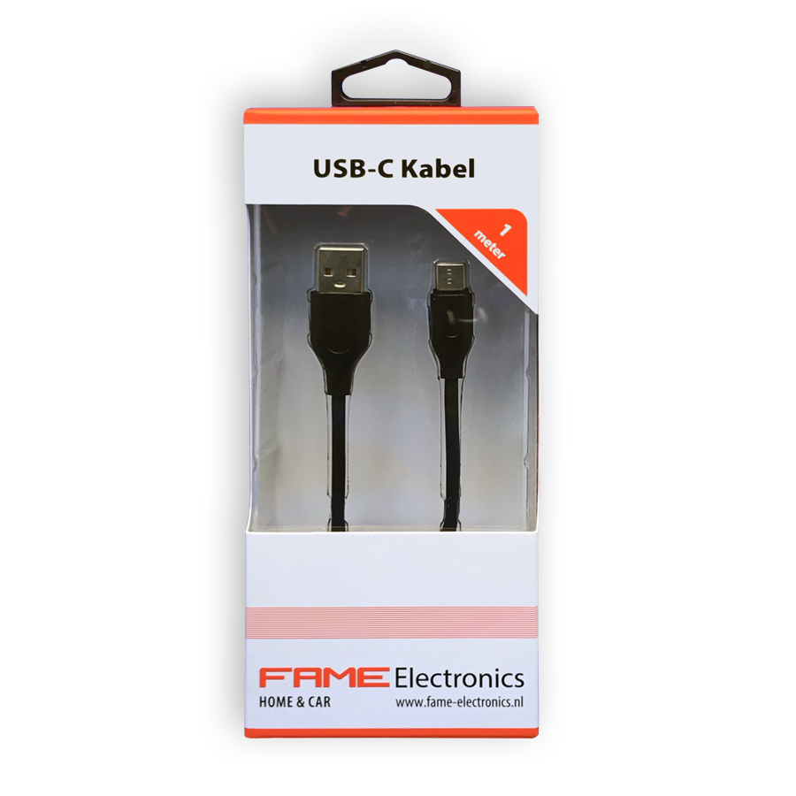 Fame Electronics USB-C kabel 1M