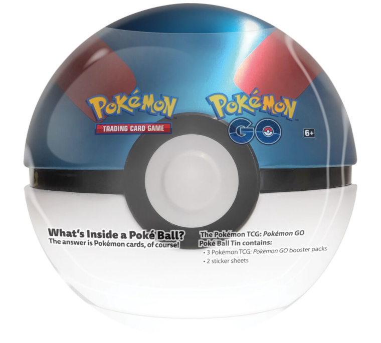 Pokémon Pokéball display 6 stuks