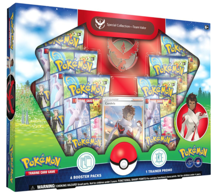 Pokémon TCG GO TeamValor Box 1 st