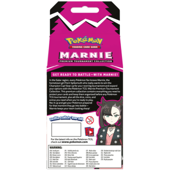 Pokémon TCG Sword & Shield Marnie Tournament Box 1 stuk