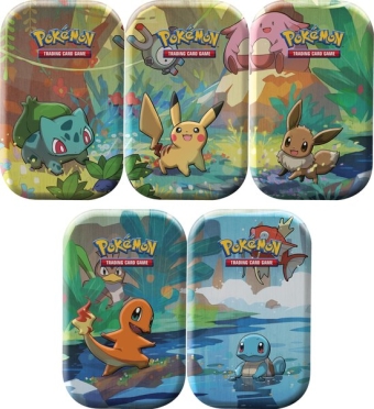 Pokémon TCG Mini Tins display 10 stuks