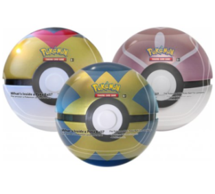 Pokémon Pokéball display 6 stuks