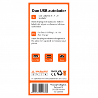 Fame Electronics Autolader DUO USB 3.1A 