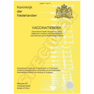 Vaccinatieboekje 50st