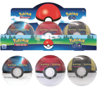 Pokémon Pokéball display 6 stuks