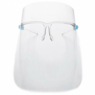 50x Face Shield met bril montuur