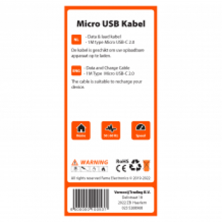 Fame Electronics Micro USB kabel 1M