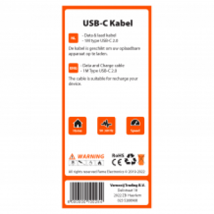 Fame Electronics USB-C kabel 1M