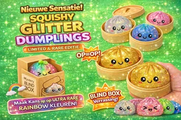 144x GLITTER Squeezy Suprise Dumplings
