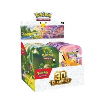 Pokémon TCG 30th Celebration Mini Tin Display 10 stuks (1 stuk)