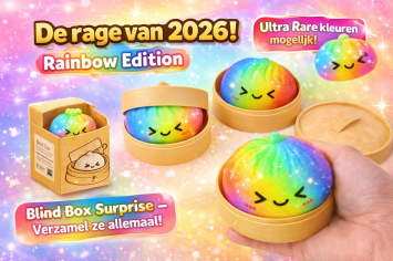 144x RAINBOW Squeezy Suprise Dumplings