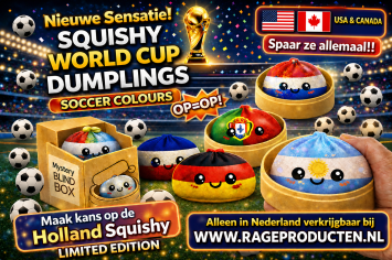 48x WK2026 VOETBAL Squishy Dumpling